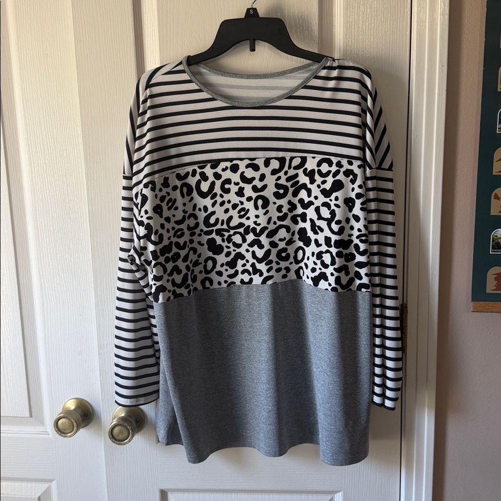 Gray Blouse